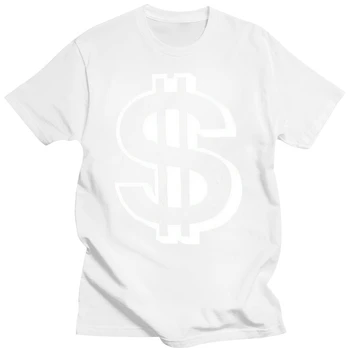 Dolár T-Shirt | Us | Peniaze | Peniaze | Bitcoin | Burzy | Aktien T-Shirts 2019 Značka Oblečenia Slim Fit Tlač T-Shirt